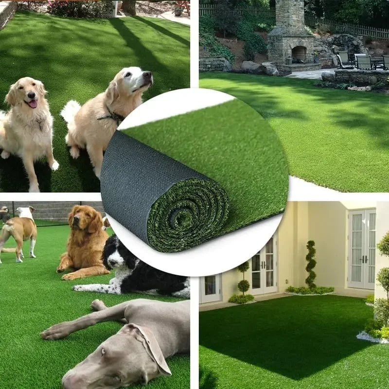Artificial Synthetic Grass Turf ,0.8" Pile Height. Outdoor Decor
