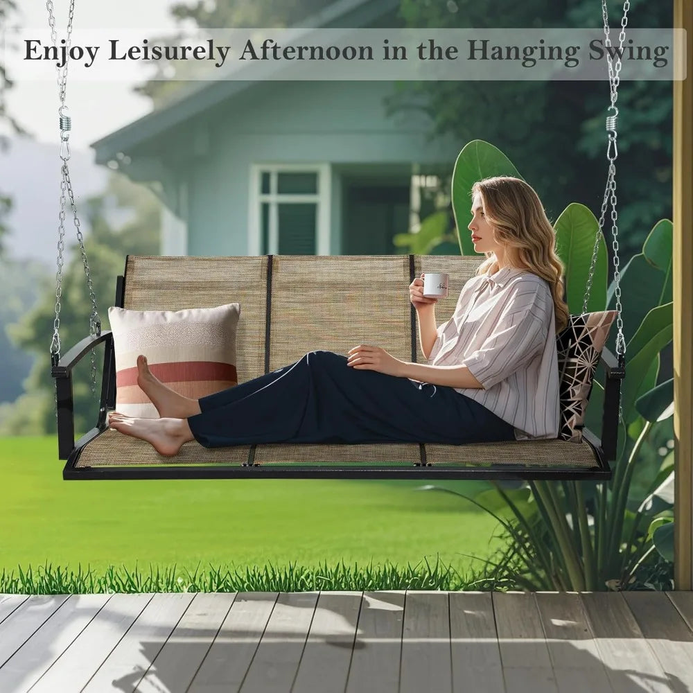 3 Seat Hanging Swing, 5.2FT