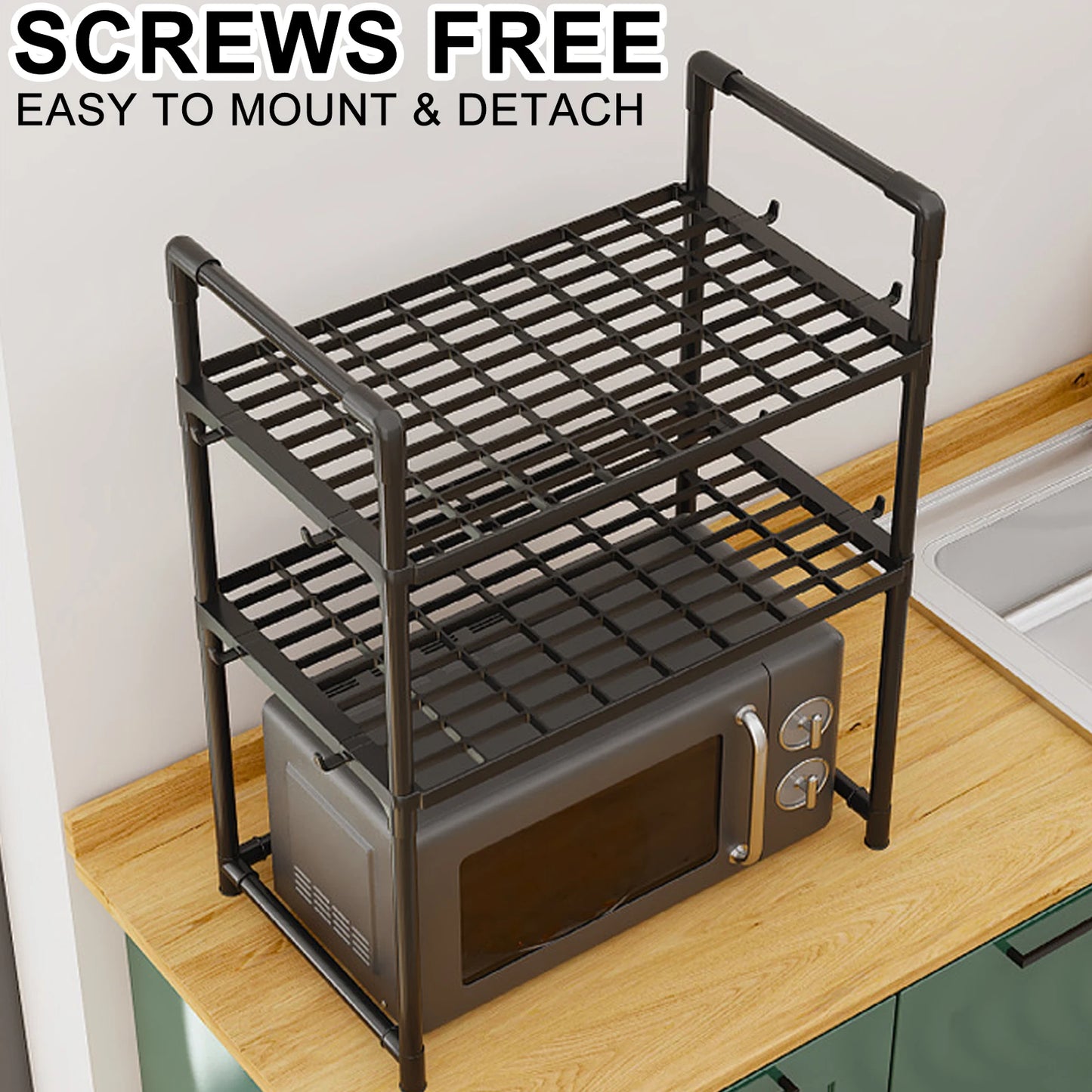 Microwave Shelf/Shelves Kitchen Storage Rack