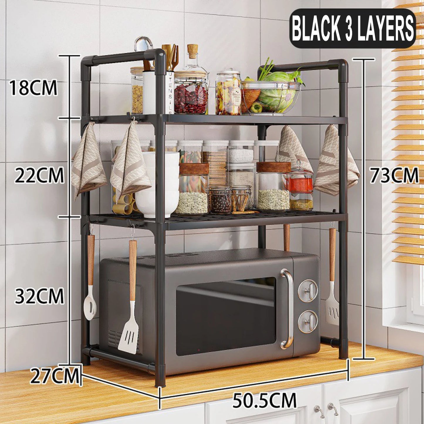 Microwave Shelf/Shelves Kitchen Storage Rack