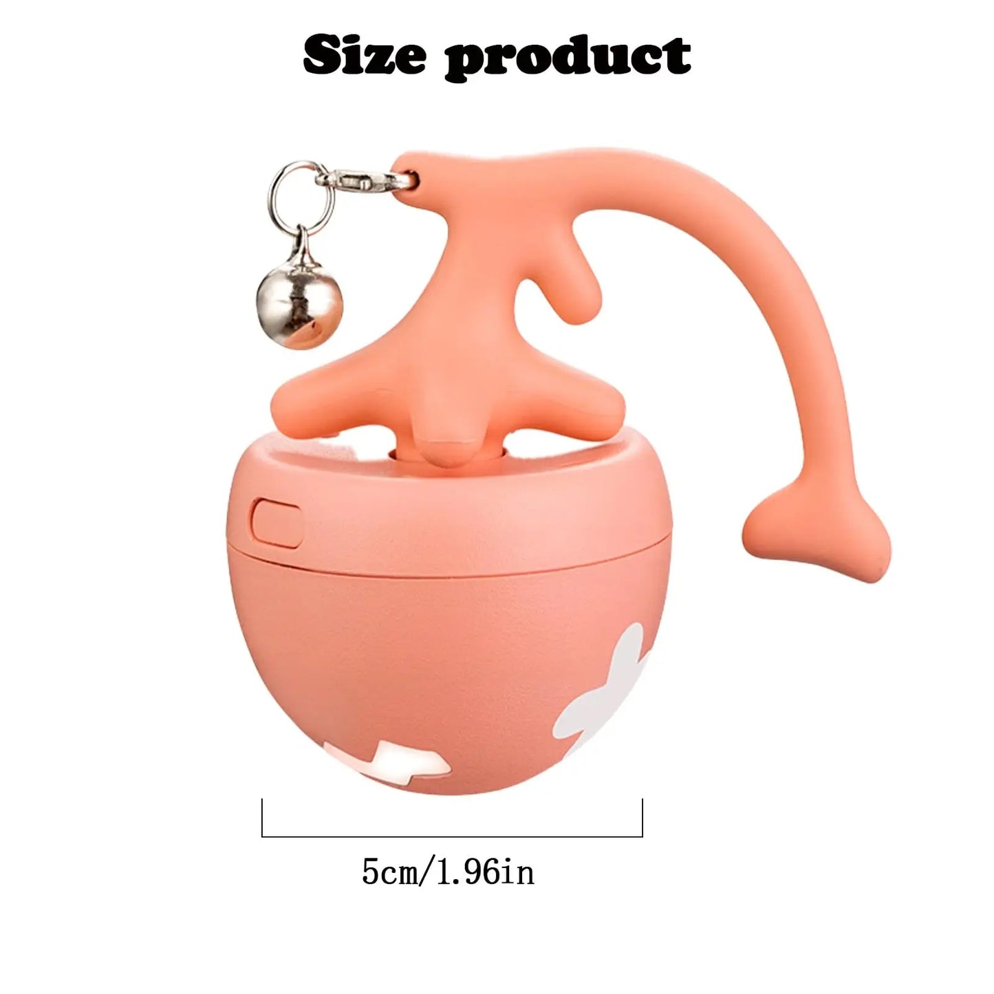 Automatic electric cat teasing toy ball