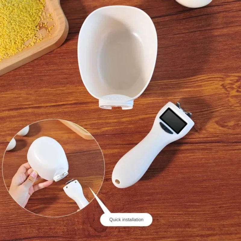Pet Food Measuring Scoop with LED Display