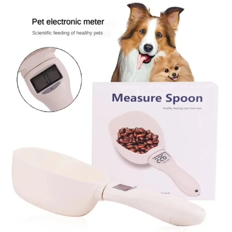 Pet Food Measuring Scoop with LED Display
