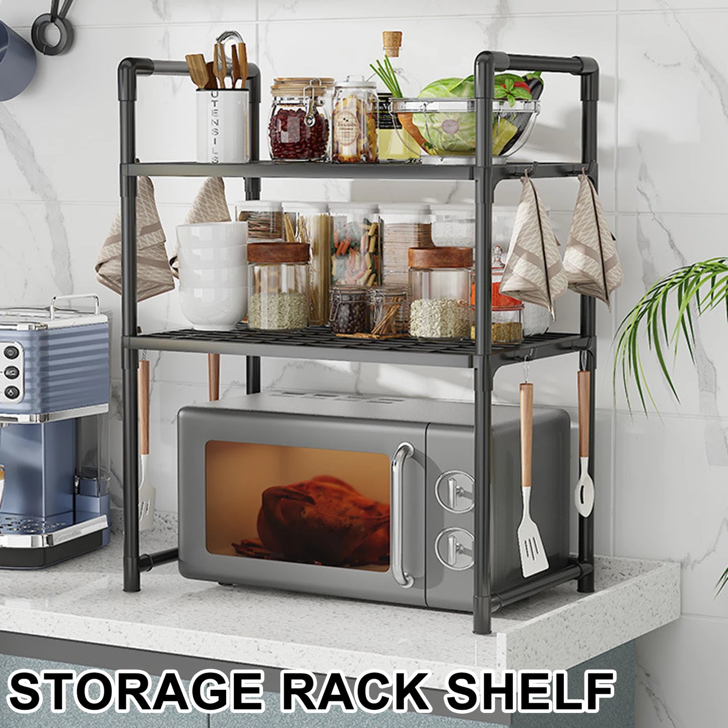 Microwave Shelf/Shelves Kitchen Storage Rack