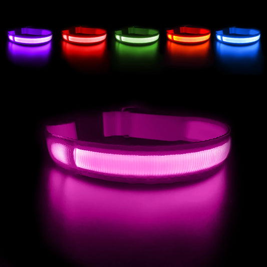 Dog Collar Luminous  Waterpoof Safety Collar