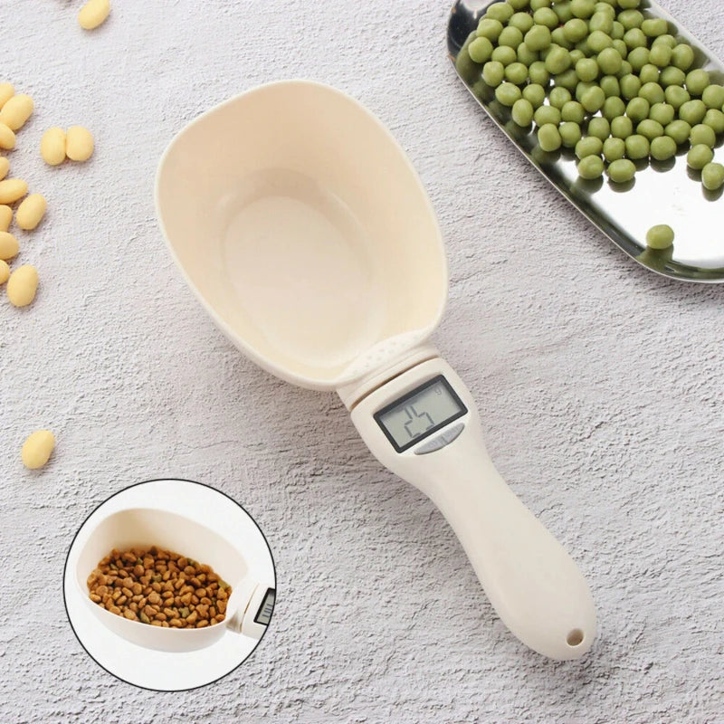 Pet Food Measuring Scoop with LED Display