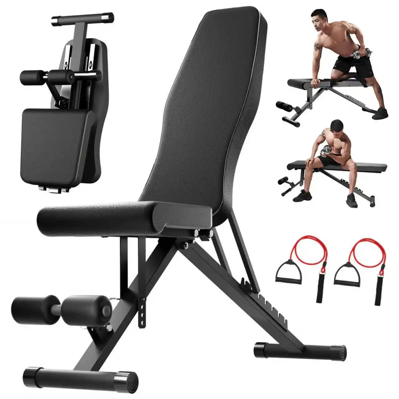 Adjustable Weight Bench for Full Body Workout 1000 lbs Capacity