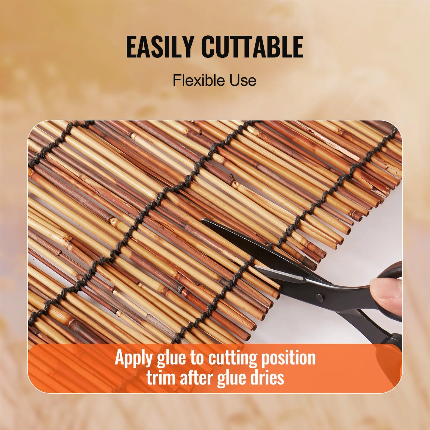 Natural Reed Fencing Roll for Outdoor Patio