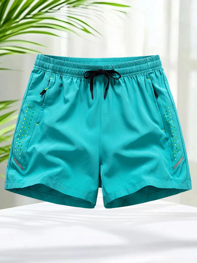 Quick Dry 5 Inch Shorts for Men with Breathable Hole