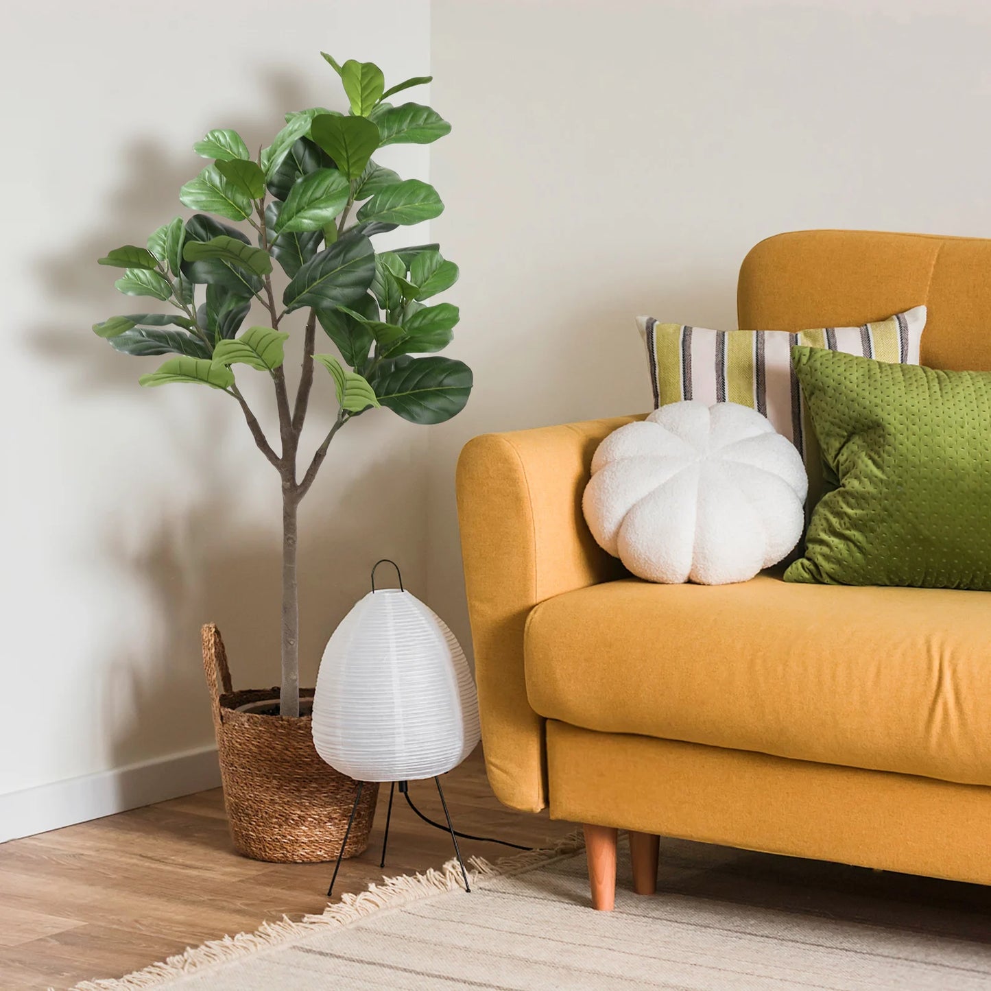 Artificial Fiddle Leaf Fig Tree 5FT Tall