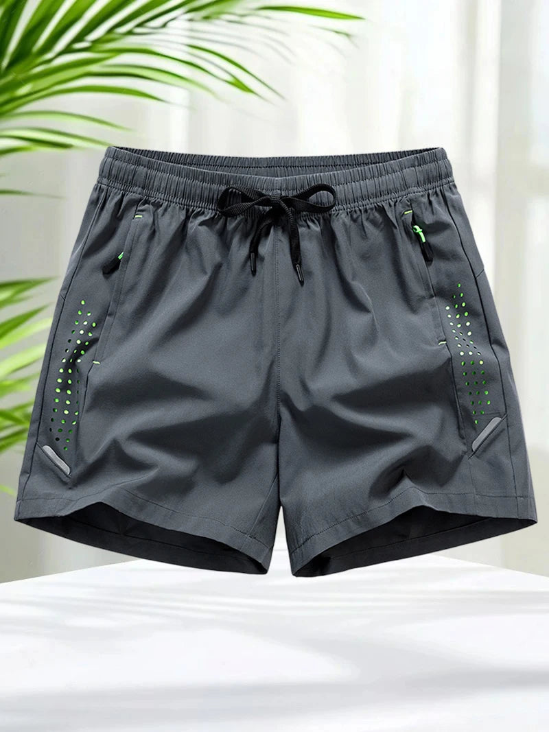 Quick Dry 5 Inch Shorts for Men with Breathable Hole