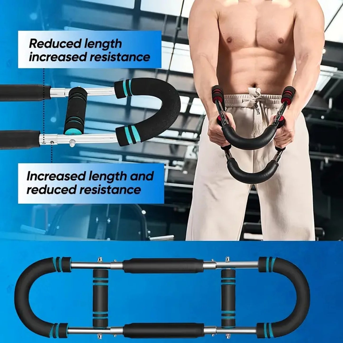U-Shaped Twister Bar for Men and Women