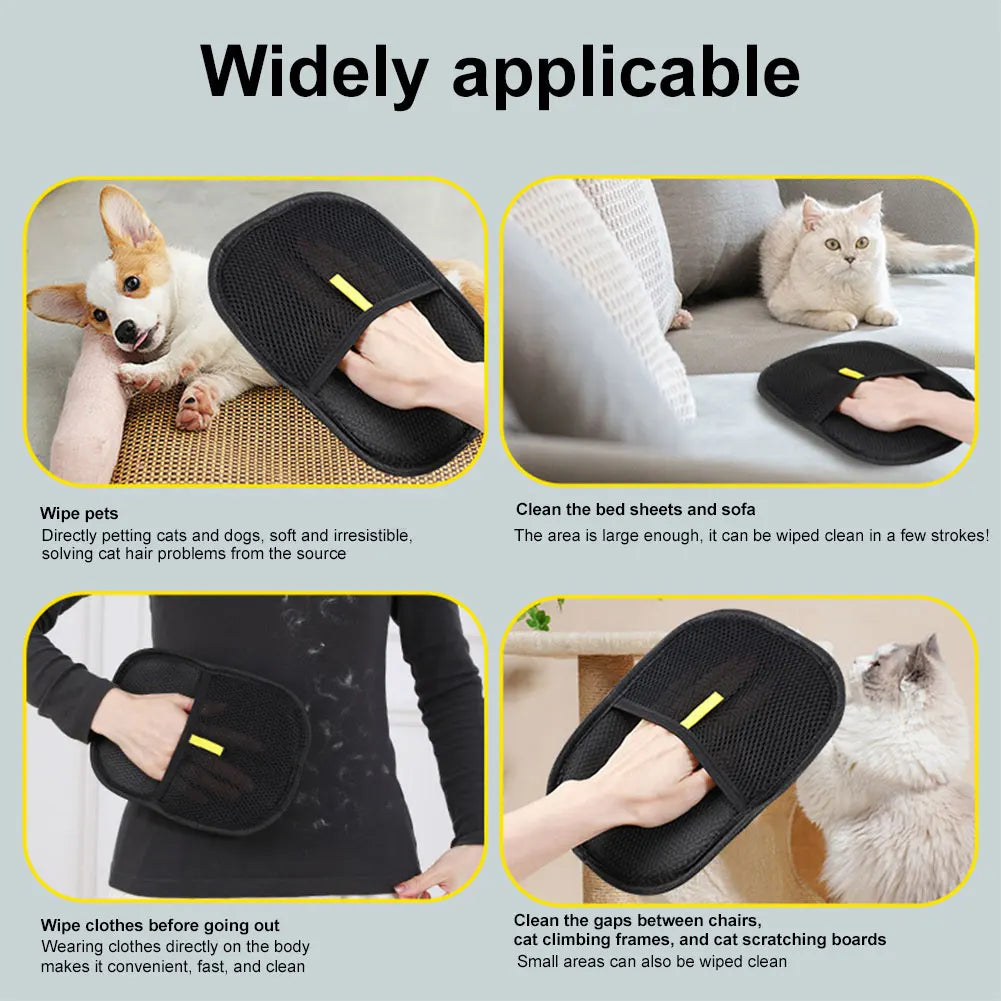 Pet Grooming/Deshedding Glove, 1-3pc set