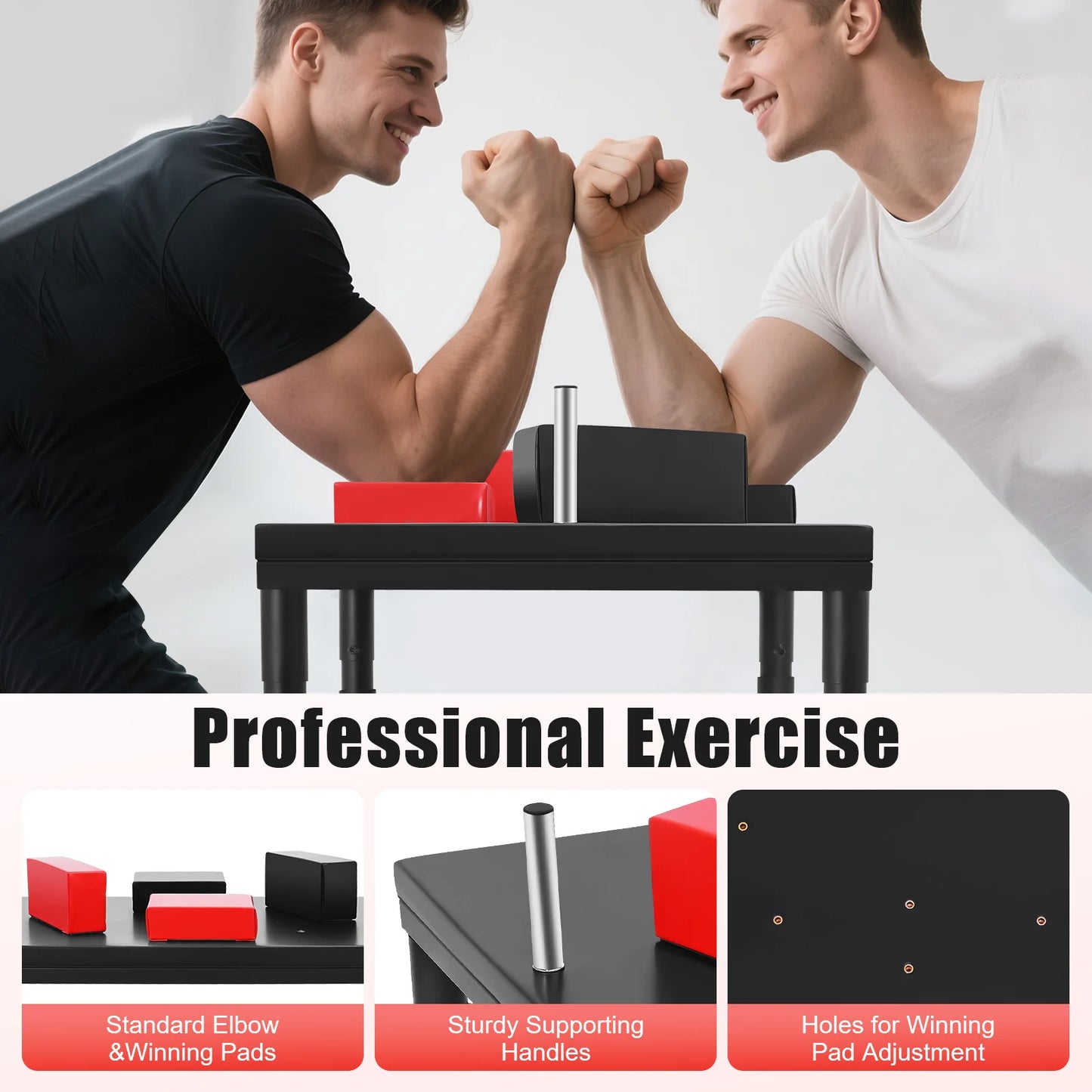 Professional Arm Wrestling Table, Carbon Steel