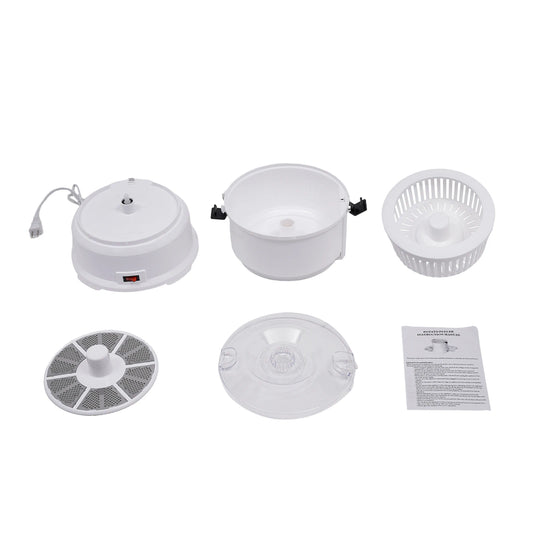 85W Electric Potato Peeler One-button Drive Automatic Peeler Spinner for Kitchens Restaurant Fast Food Shops