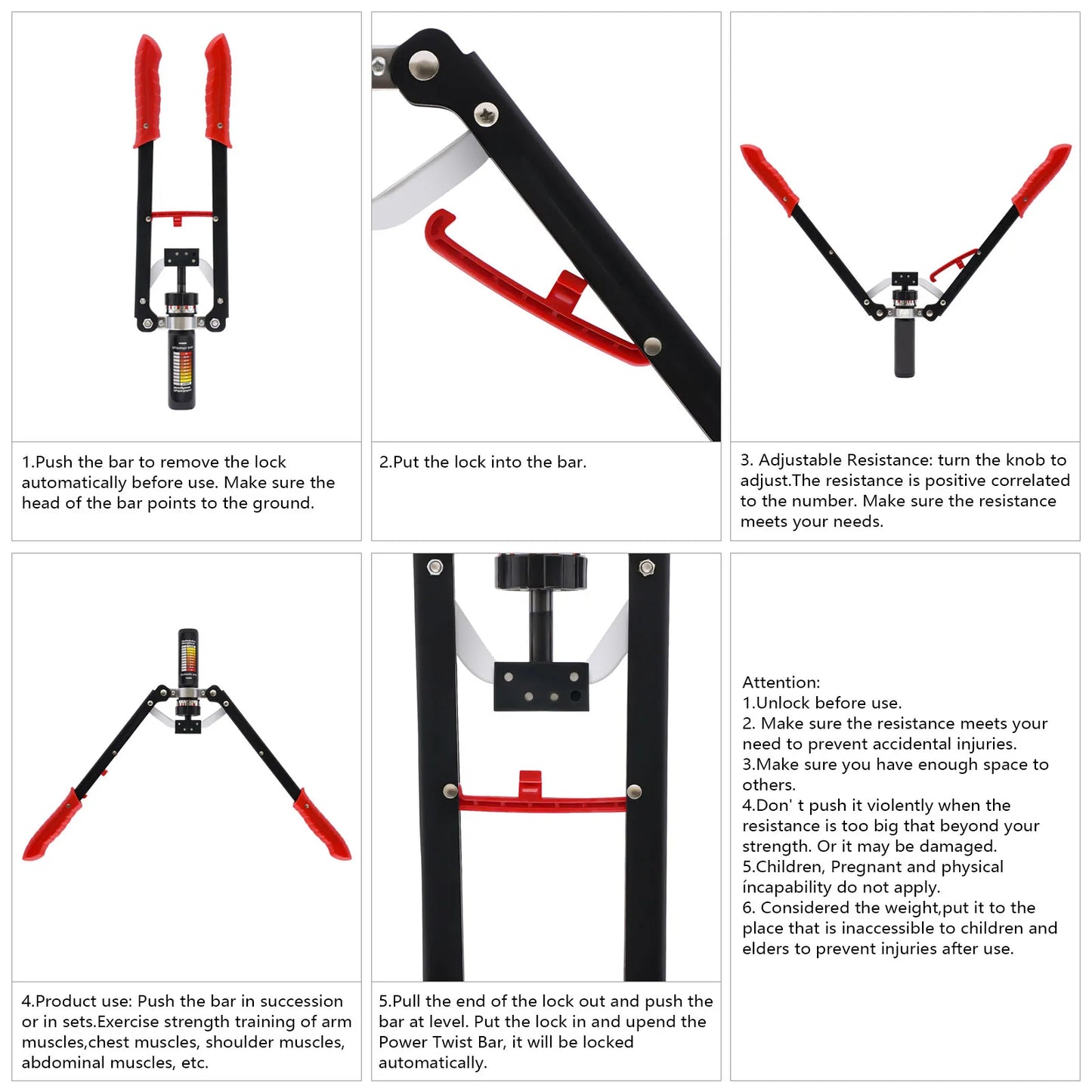 New Hydraulic Power Twister, 25 Adjustable Gears for Strength Training