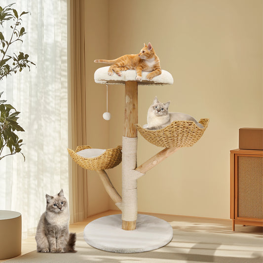 Cat Tree Tower Condo, Scratch Post for Play