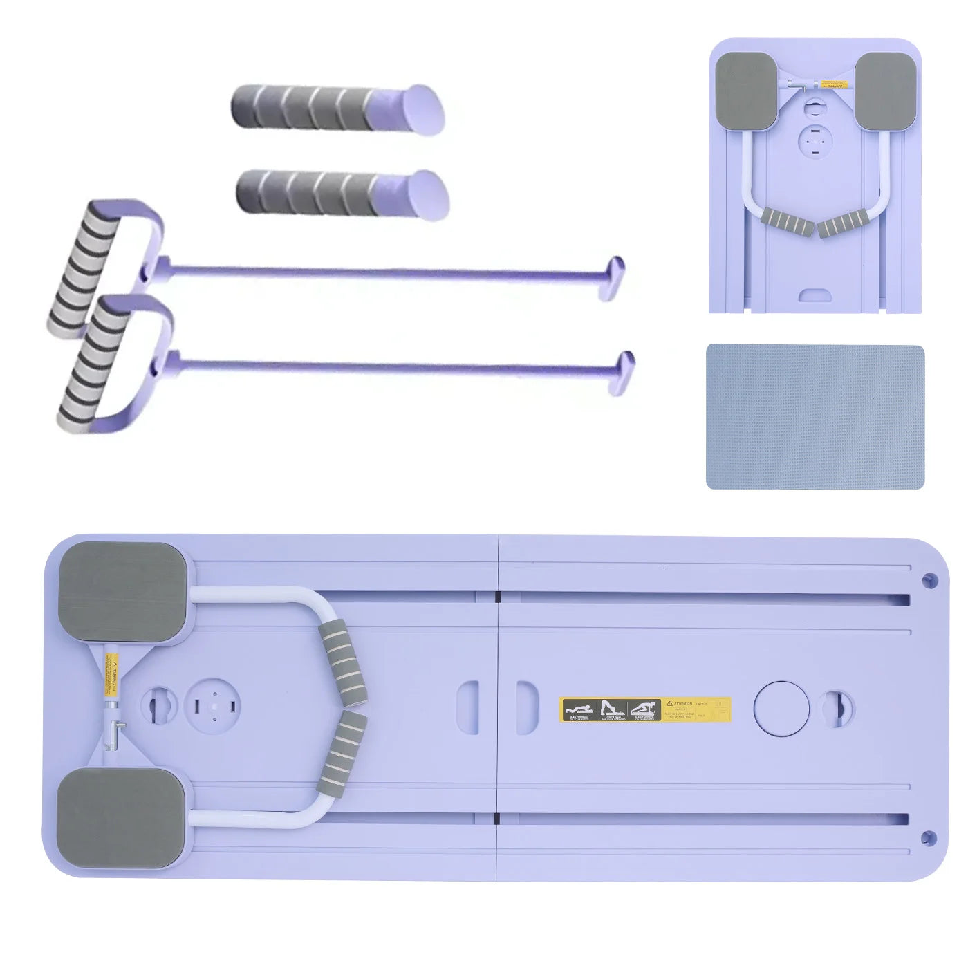 Pilates Board Ab Core Trainer Multifunctional Foldable