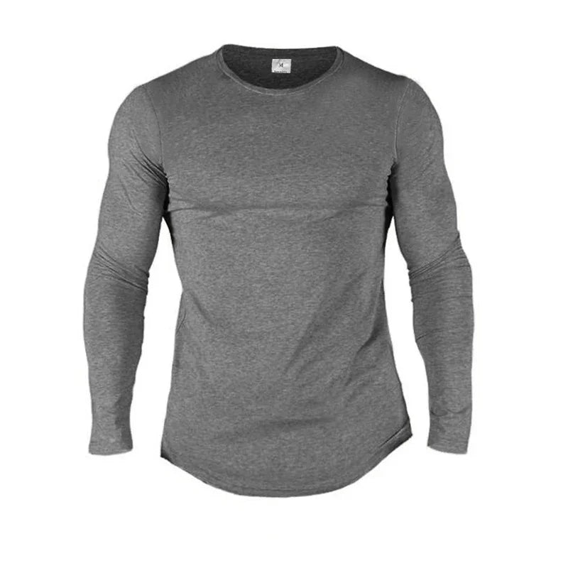 Plain Cotton Breathable Long Sleeve Shirts