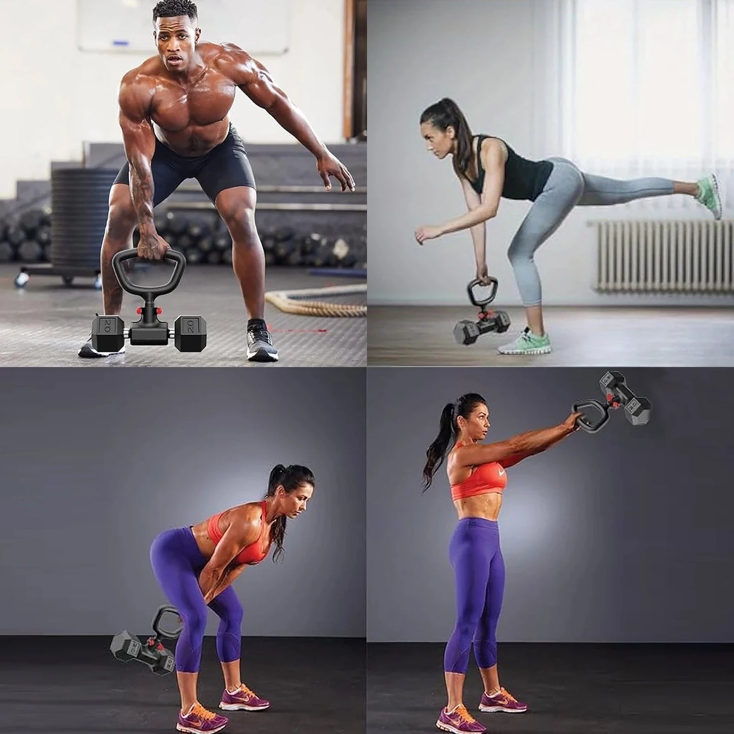 Hyperbell Dumbbell Converter - Convert Dumbbells to Kettlebell