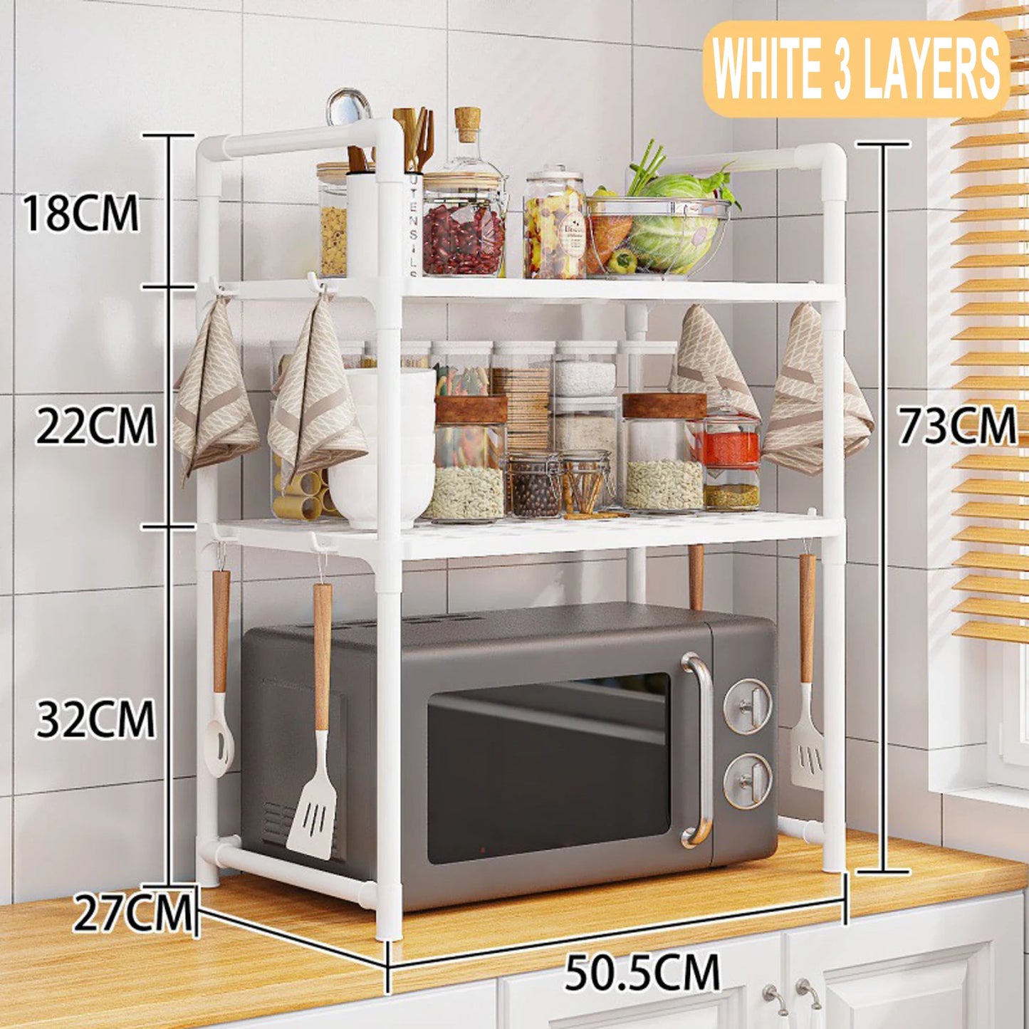 Microwave Shelf/Shelves Kitchen Storage Rack