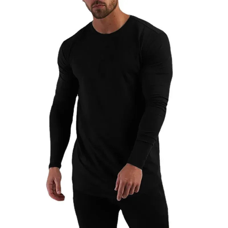 Plain Cotton Breathable Long Sleeve Shirts