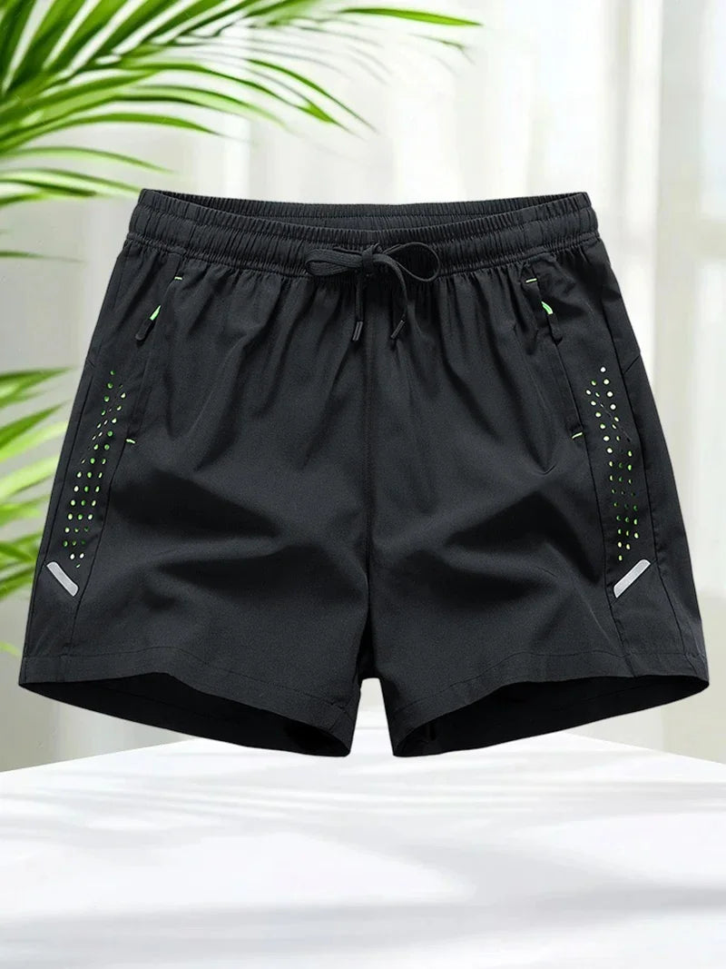 Quick Dry 5 Inch Shorts for Men with Breathable Hole