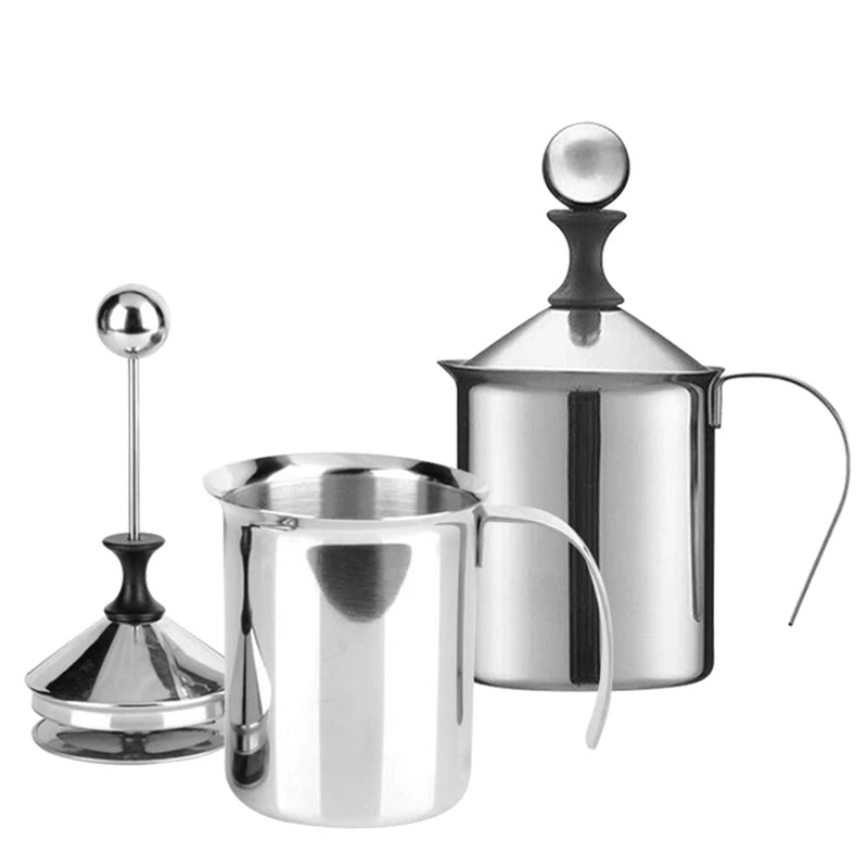 800ML Stainless Milk Frother, Egg Beater