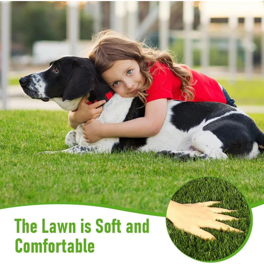 Outdoor artificial grass, 5x8 feet, courtyard decoration