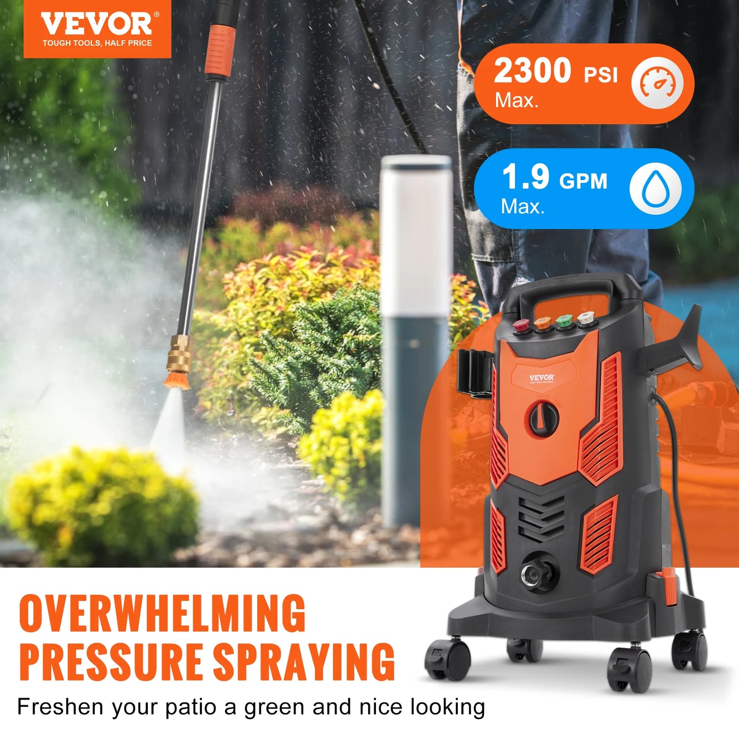 Electric Power Washer Quick Connect Nozzles