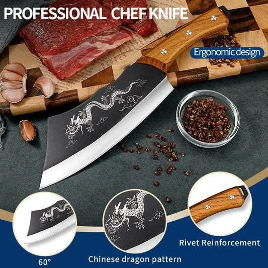 8 Inch Kitchen Chopper Sharp Multi-Purpose Kitchen Knife