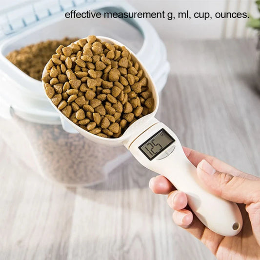 Pet Food Measuring Scoop with LED Display