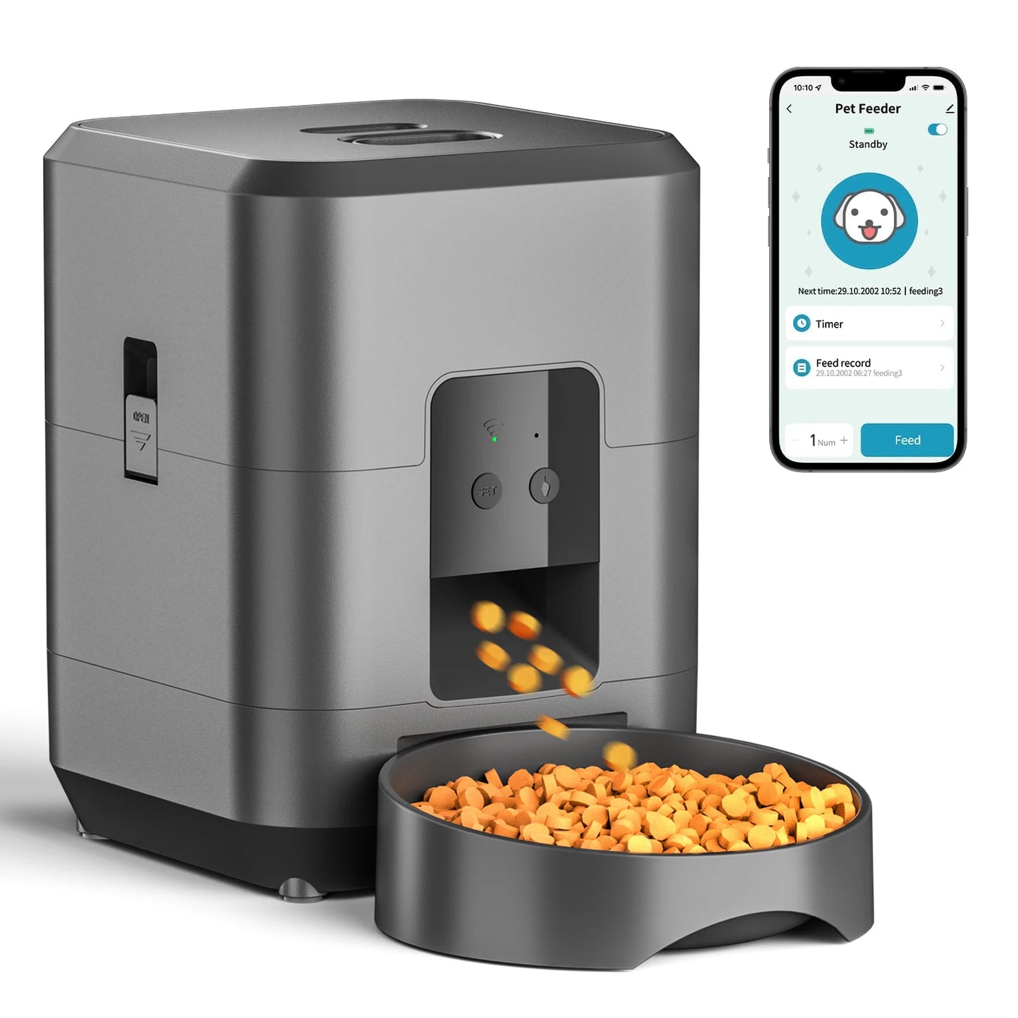 Automatic Cat Feeder With App Control