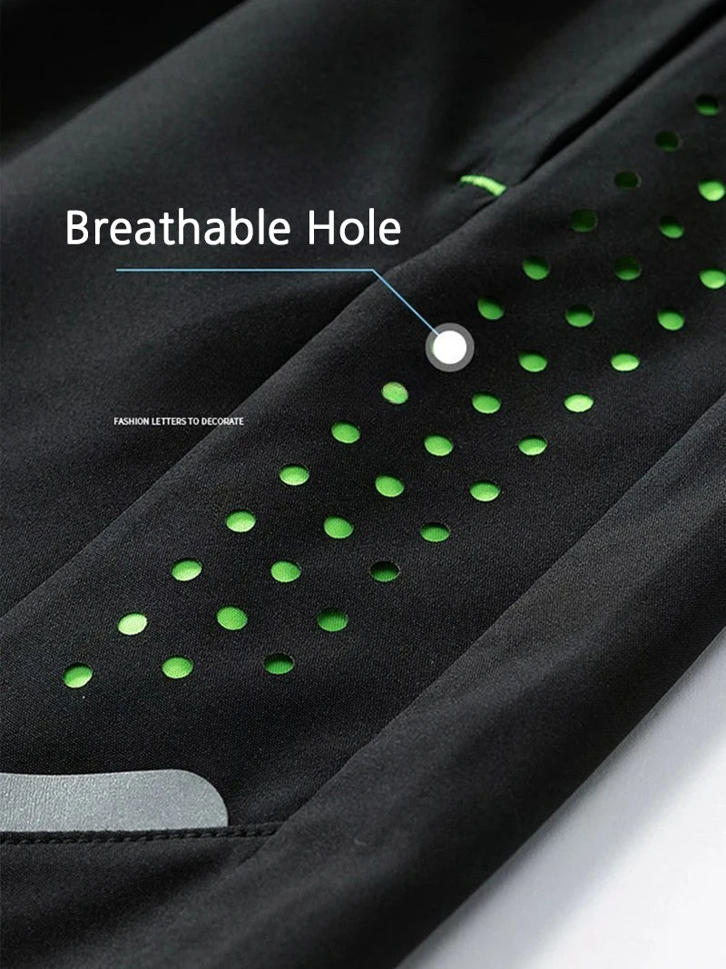 Quick Dry 5 Inch Shorts for Men with Breathable Hole