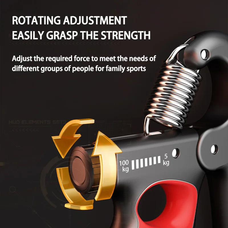 5-100kg Adjustable Grip Strength Device