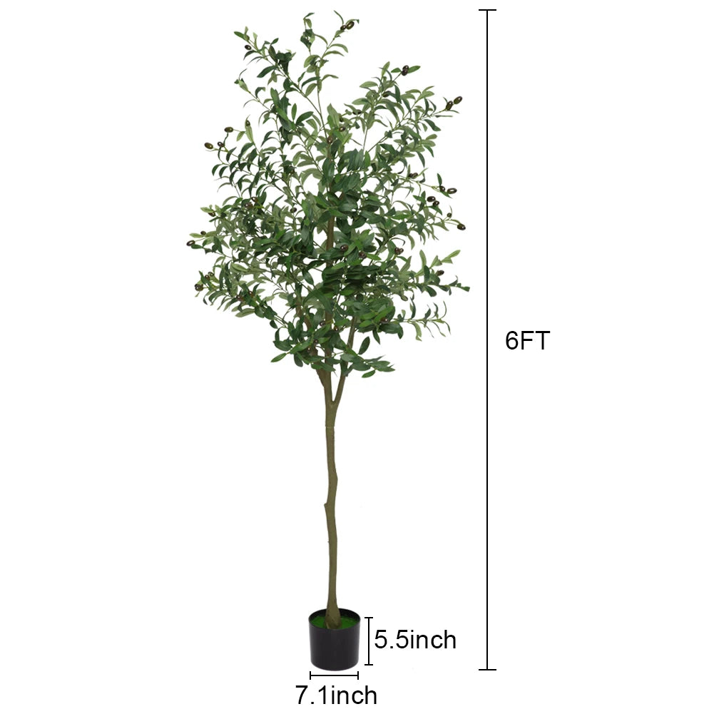 Faux Olive Tree 5ft/6ft Potted