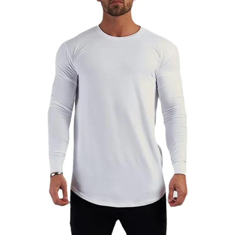 Plain Cotton Breathable Long Sleeve Shirts