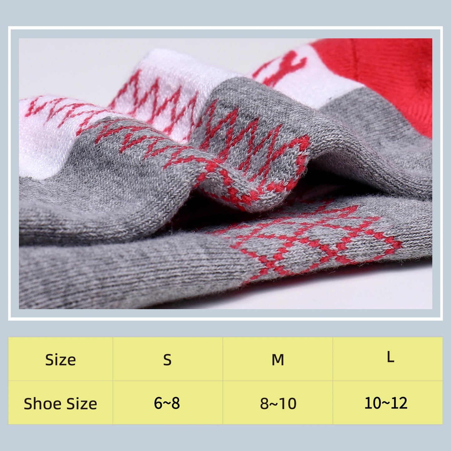 6 Pair Athletic Ankle Socks Cushioned Sole With Tab Quick Drying And Breathable