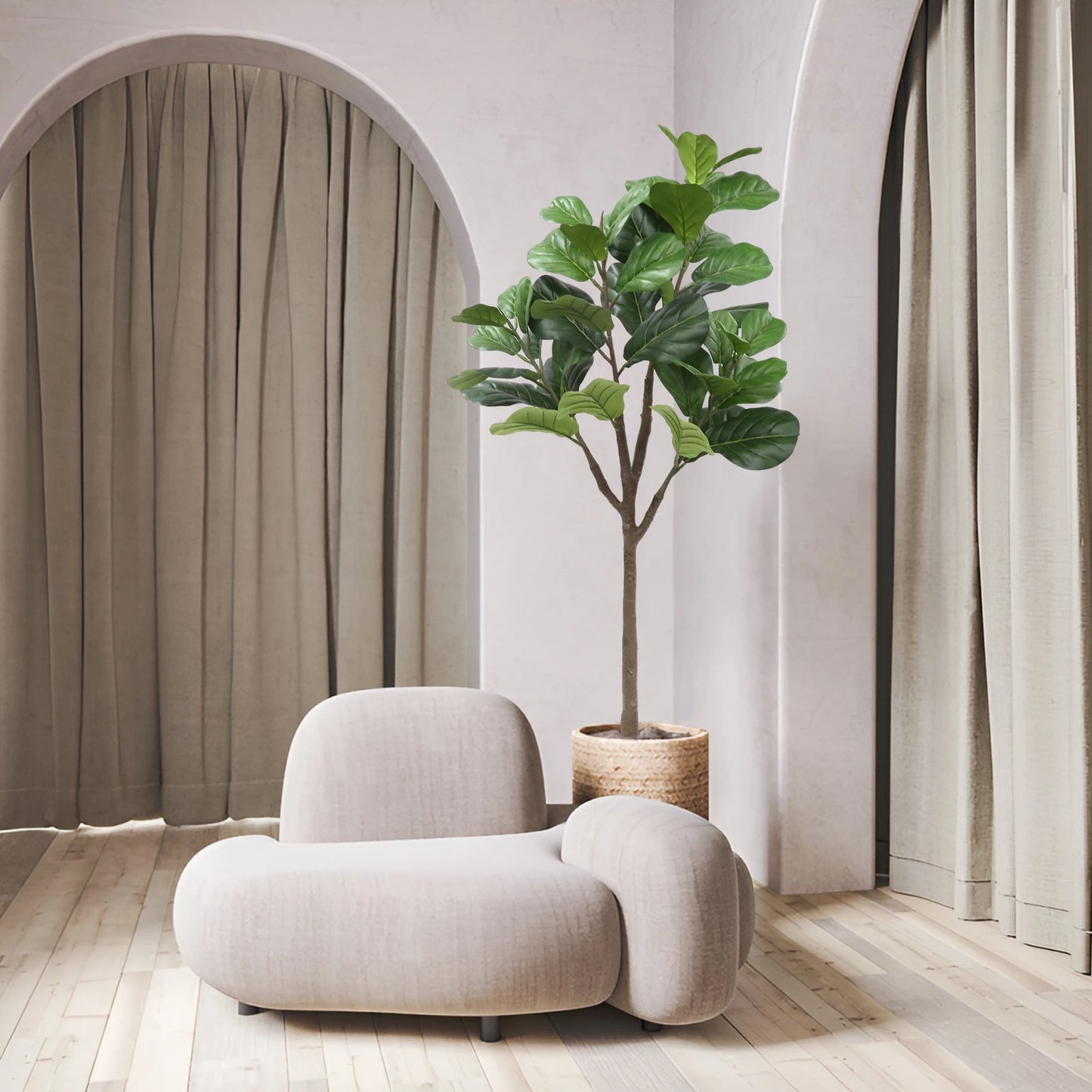Artificial Fiddle Leaf Fig Tree 5FT Tall