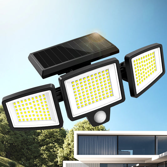 Solar Outdoor Light 2500LM 210 LED with Remote Control