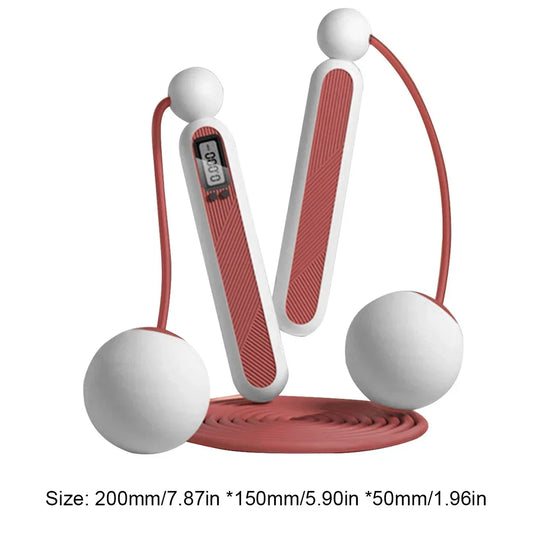 Cordless Anti-slip Smart Skipping Rope with LCD Screen