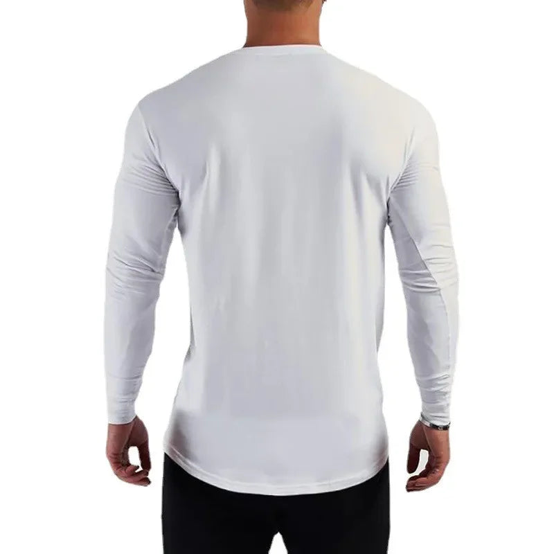 Plain Cotton Breathable Long Sleeve Shirts