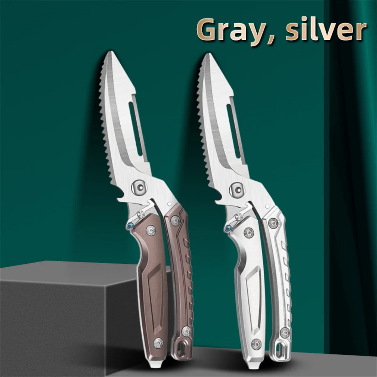 Heavy Duty Poultry Shears, Stainless Kitchen Scissors
