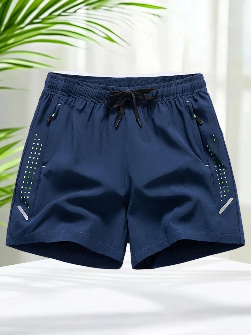 Quick Dry 5 Inch Shorts for Men with Breathable Hole