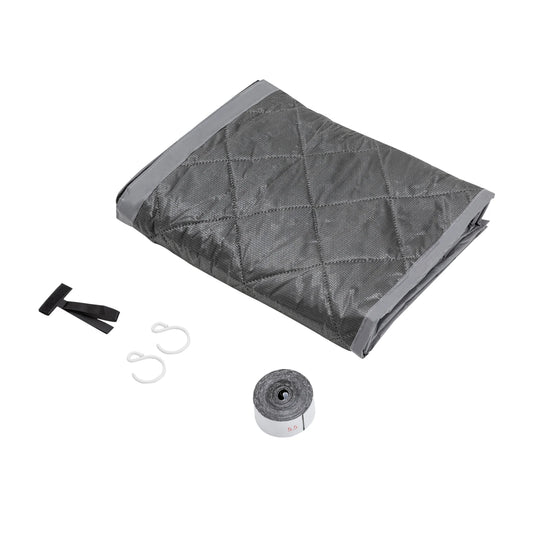 Magnetic Thermal Door Curtain, Windproof, Waterproof, Center Opening