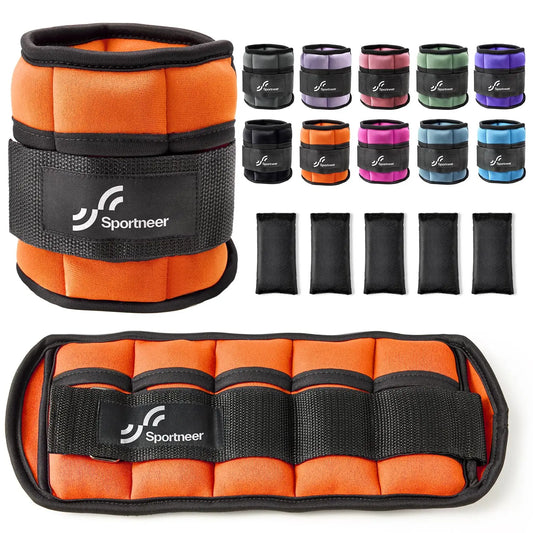 Adjustable Ankle Weights 1Pair 10lb