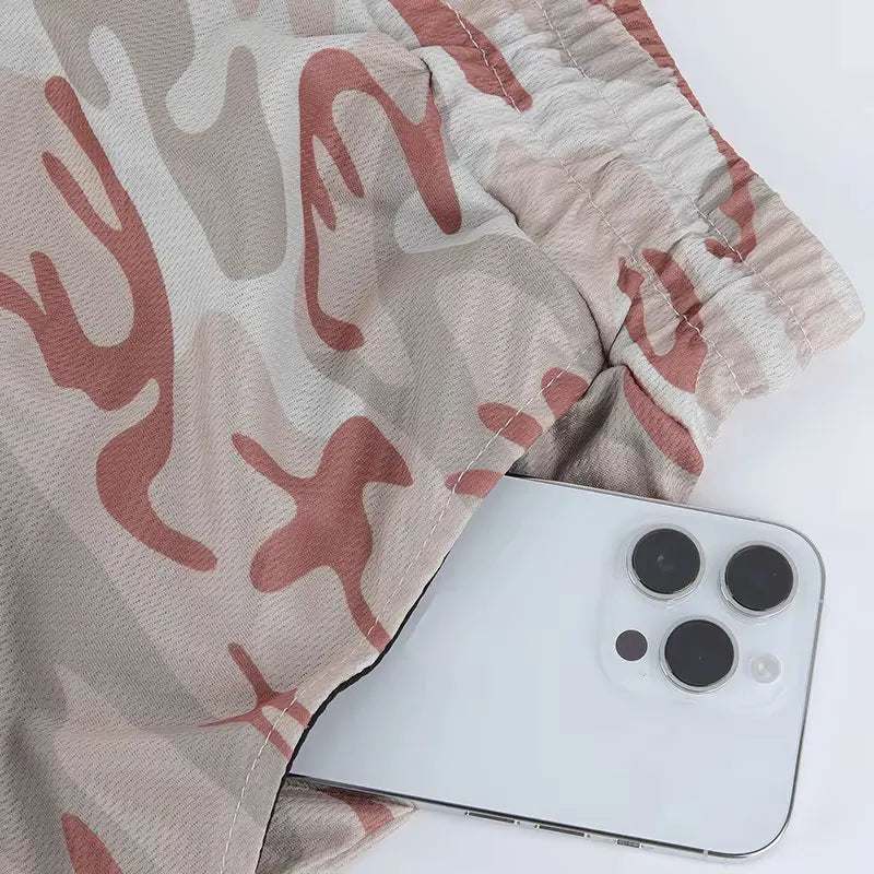Mens 2 in 1 Shorts with Phone Pockets