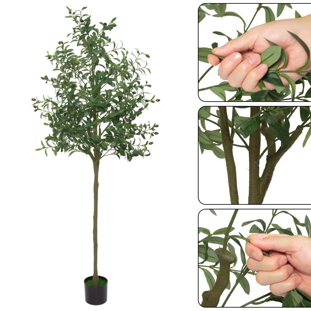 Faux Olive Tree 5ft/6ft Potted