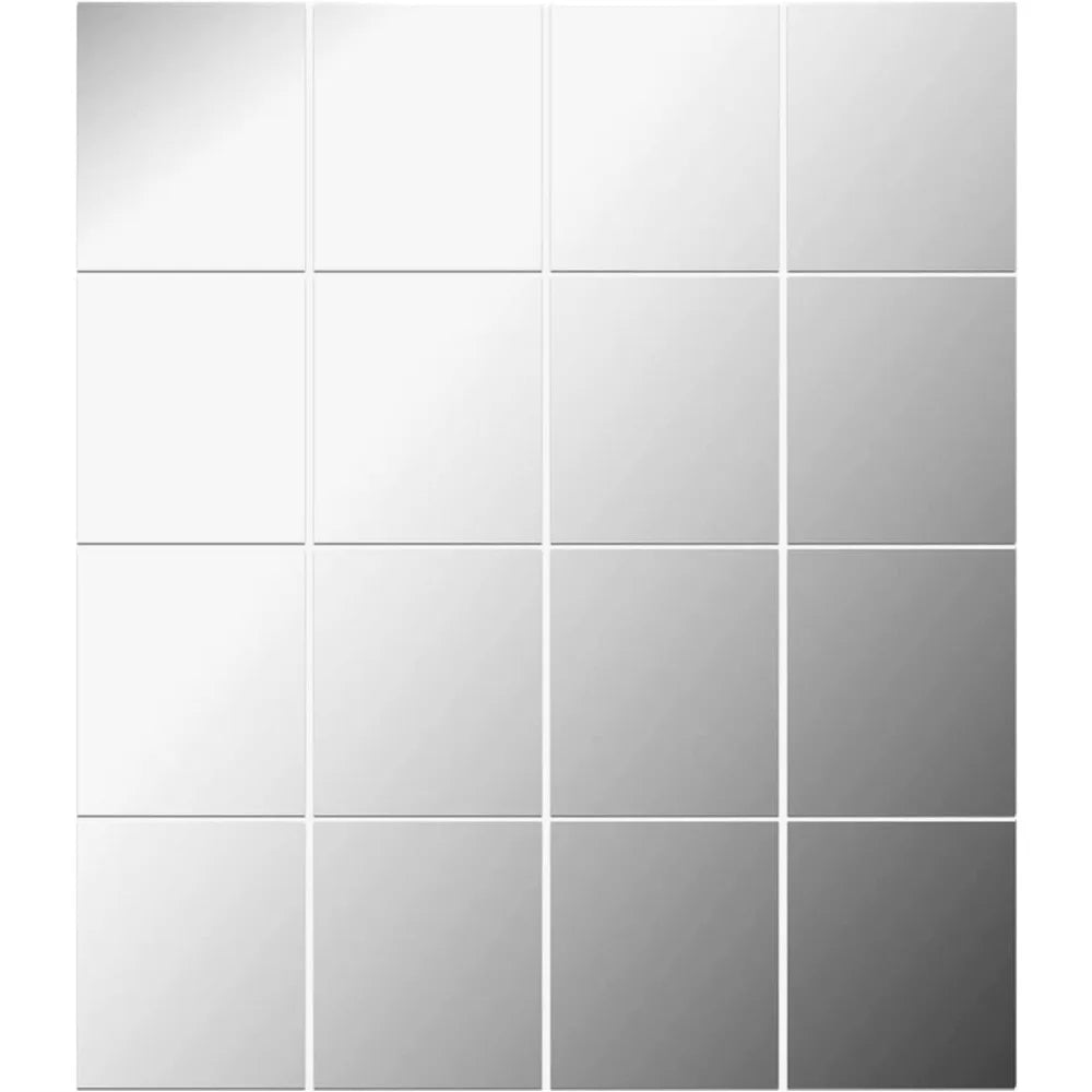 Gym Wall Mirror Tiles Self Adhesive