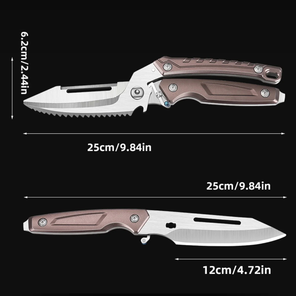 Heavy Duty Poultry Shears, Stainless Kitchen Scissors